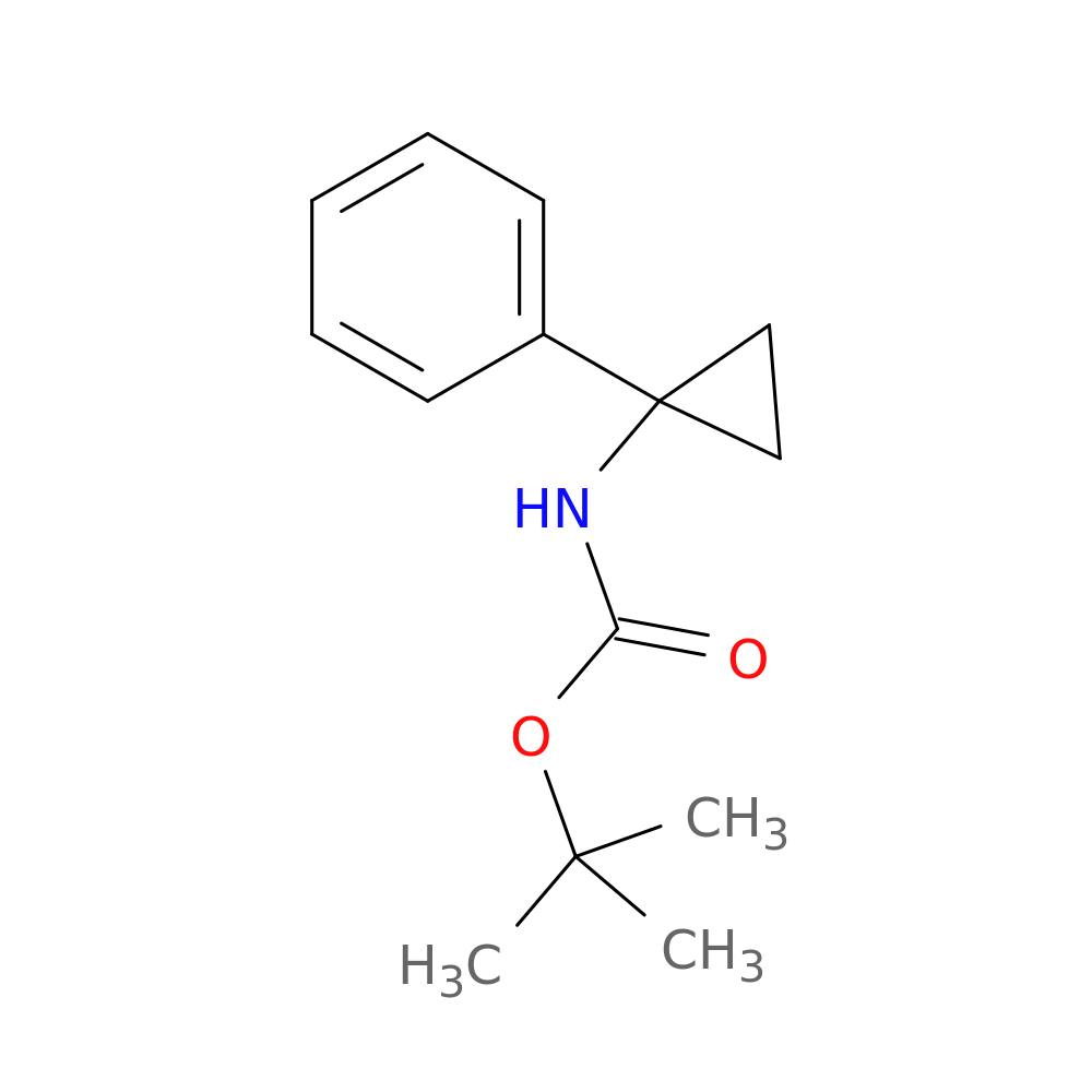 tert-Butyl N-(1-phenylcyclopropyl)carbamate