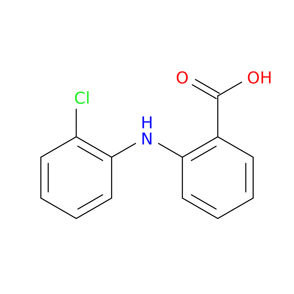 2-((2-Chlorophenyl)amino)benzoic acid