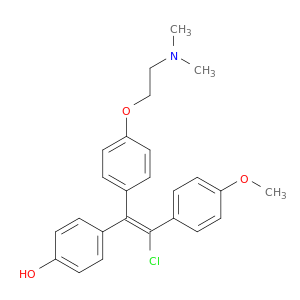 4-HydroxymethoxyClomiphene