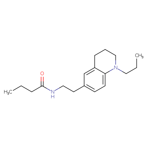 N-[2-(1-propyl-1,2,3,4-tetrahydroquinolin-6-yl)ethyl]butanamide