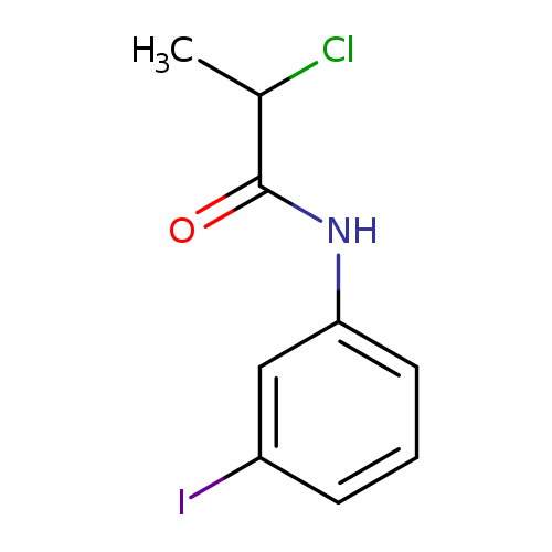 2-Chloro-n-(3-iodophenyl)propanamide