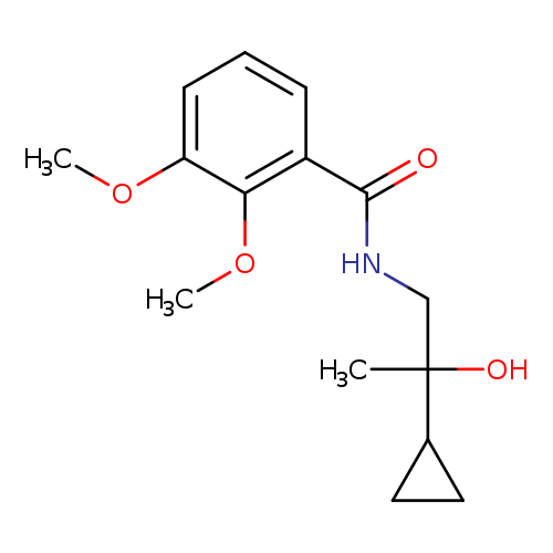 N-(2-cyclopropyl-2-hydroxypropyl)-2,3-dimethoxybenzamide