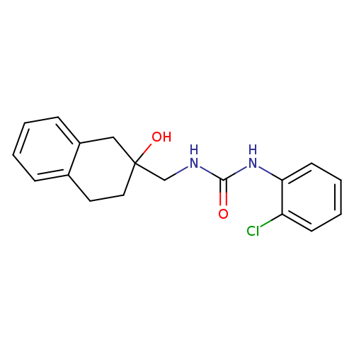 3-(2-chlorophenyl)-1-[(2-hydroxy-1,2,3,4-tetrahydronaphthalen-2-yl)methyl]urea
