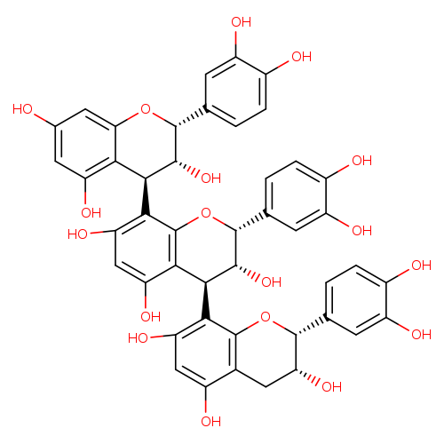 (2R,2'R,2''R,3R,3'R,3''R,4R,4'S)-2,2',2''-Tris(3,4-dihydroxyphenyl)-[4,8':4',8''-terchroman]-3,3',3'',5,5',5'',7,7',7''-nonaol
