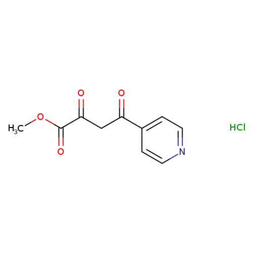 methyl 2,4-dioxo-4-(pyridin-4-yl)butanoate hydrochloride