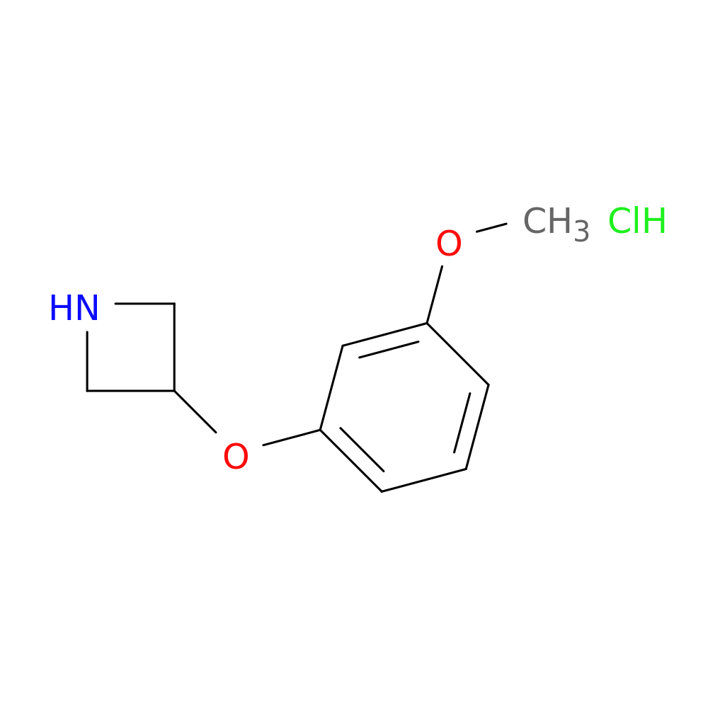 3-(3-methoxyphenoxy)azetidine hydrochloride