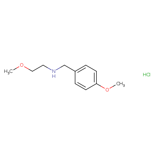 (4-Methoxybenzyl)(2-methoxyethyl)amine hydrochloride