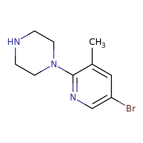 1-(5-Bromo-3-methylpyridin-2-yl)piperazine