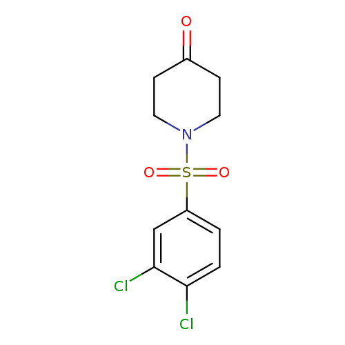 1-(3,4-Dichlorobenzenesulfonyl)piperidin-4-one