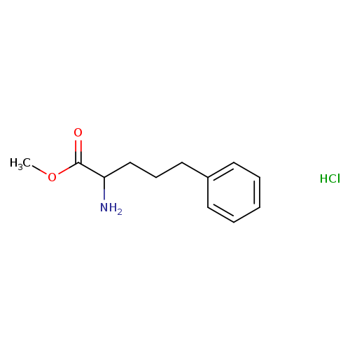 METHYL 2-AMINO-5-PHENYLPENTANOATE HCL