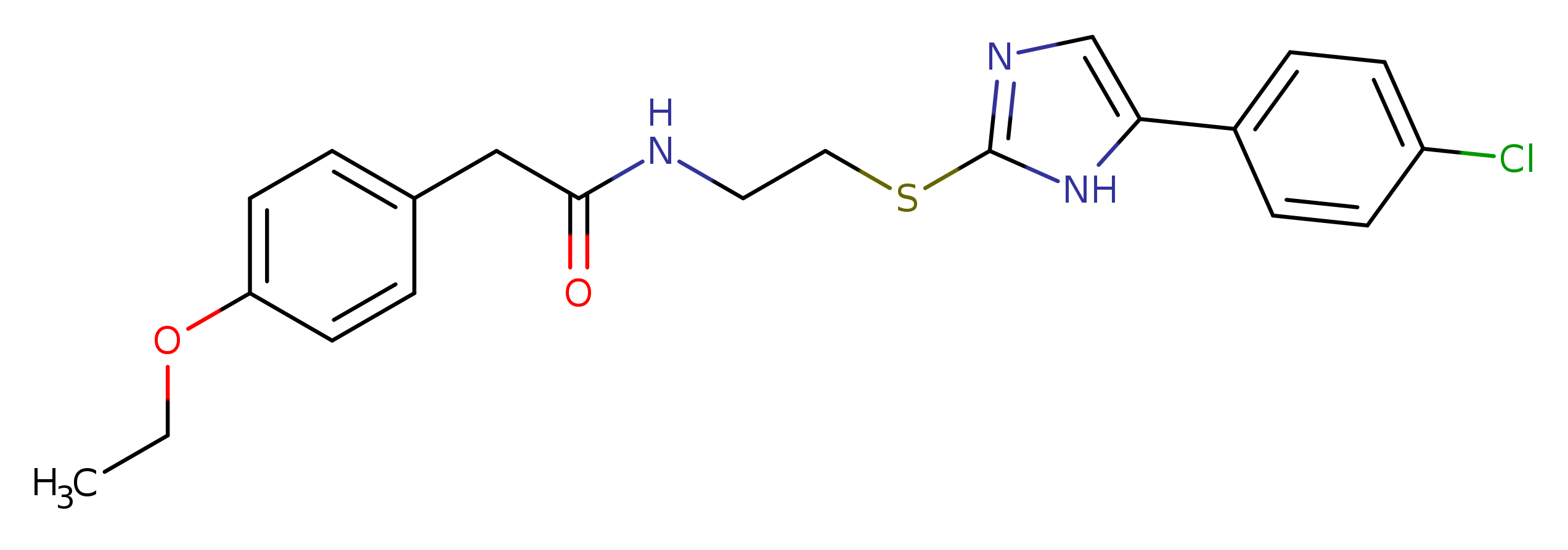 N-(2-{[5-(4-chlorophenyl)-1H-imidazol-2-yl]sulfanyl}ethyl)-2-(4-ethoxyphenyl)acetamide