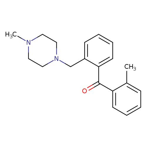 2-METHYL-2'-(4-METHYLPIPERAZIN-1-YLMETHYL)BENZOPHENONE