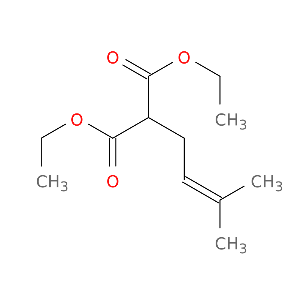 1,3-Diethyl 2-(3-methylbut-2-en-1-yl)propanedioate