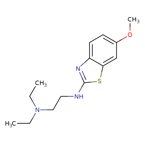 N,N-Diethyl-N'-(6-methoxy-1,3-benzothiazol-2-yl)ethane-1,2-diamine