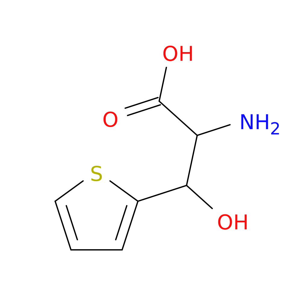 2-Amino-3-hydroxy-3-(thiophen-2-yl)propanoic acid