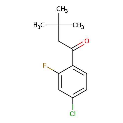 4'-Chloro-3,3-dimethyl-2'-fluorobutyrophenone
