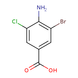 4-Amino-3-bromo-5-chlorobenzoicacid