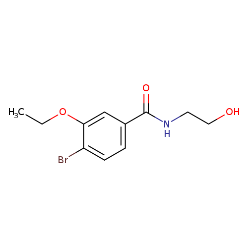 4-Bromo-3-ethoxy-n-(2-hydroxy-ethyl)-benzamide
