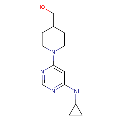 [1-(6-Cyclopropylamino-pyrimidin-4-yl)-piperidin-4-yl]-methanol