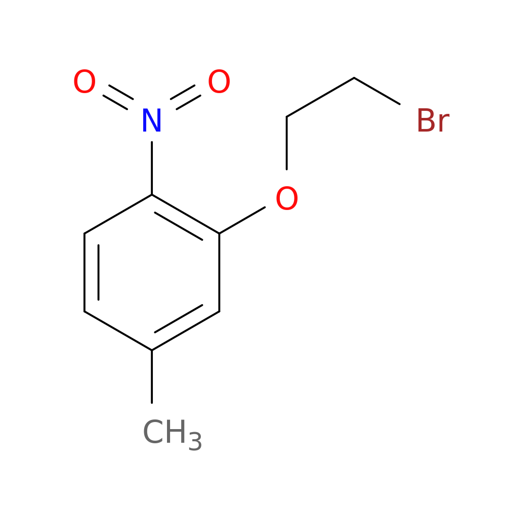 2-(2-Bromoethoxy)-4-methyl-1-nitro-benzene