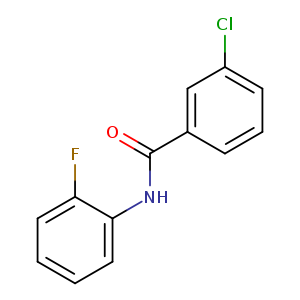 3-Chloro-n-(2-fluorophenyl)benzamide