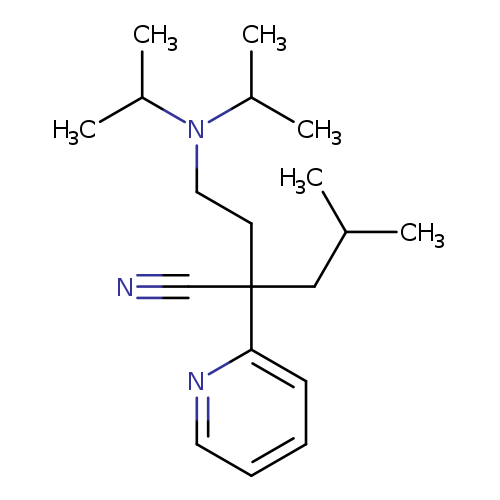 2-Pyridineacetonitrile,a-[2-[bis(1-methylethyl)amino]ethyl]-a-(2-methylpropyl)-