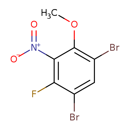 1,5-Dibromo-2-fluoro-4-methoxy-3-nitrobenzene