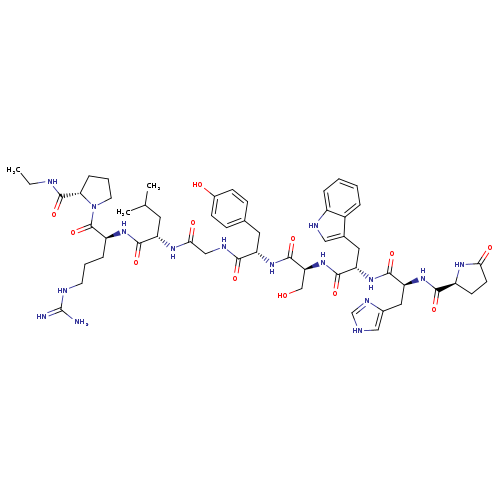 1-9-Luteinizing hormone-releasing factor (swine),9-(N-ethyl-L-prolinamide)-