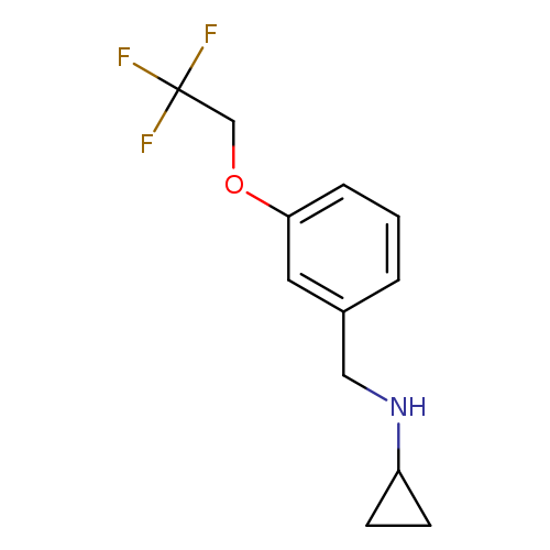 cyclopropyl[3-(2,2,2-trifluoroethoxy)benzyl]amine