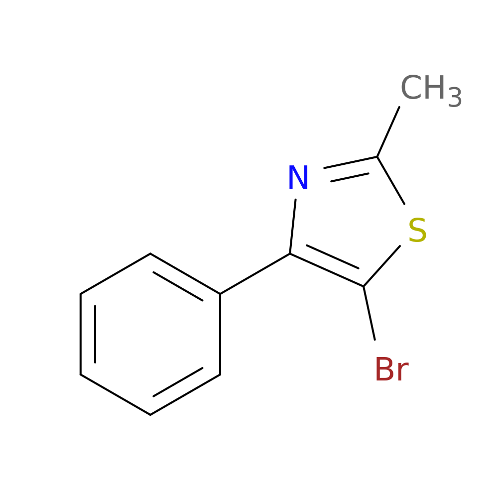 5-Bromo-2-methyl-4-phenyl-1,3-thiazole
