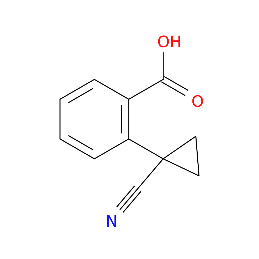 2-(1-Cyanocyclopropyl)Benzoic Acid