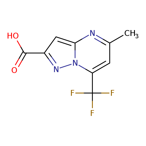 5-Methyl-7-(trifluoromethyl)pyrazolo[1,5-a]pyrimidine-2-carboxylic acid