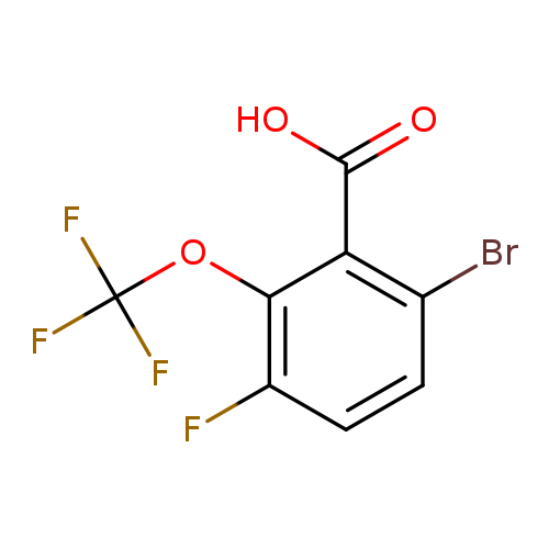 6-bromo-3-fluoro-2-(trifluoromethoxy)benzoic acid