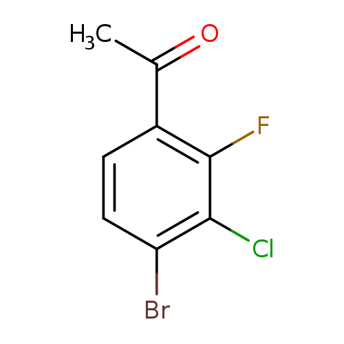 1-(4-bromo-3-chloro-2-fluorophenyl)ethan-1-one