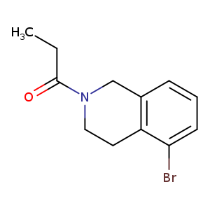 1-(5-Bromo-3,4-dihydroisoquinolin-2(1H)-yl)propan-1-one