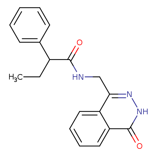 N-[(4-oxo-3,4-dihydrophthalazin-1-yl)methyl]-2-phenylbutanamide