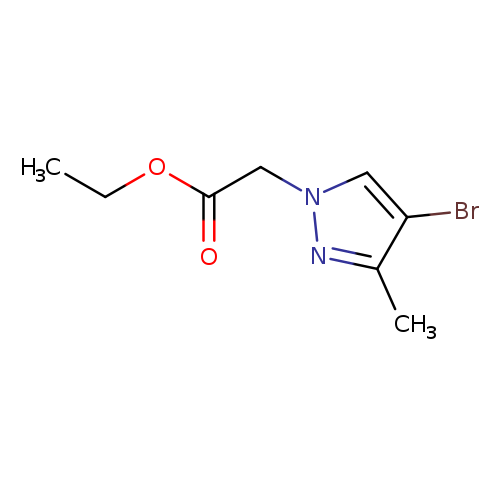 Ethyl 2-(4-bromo-3-methyl-1H-pyrazol-1-yl)acetate
