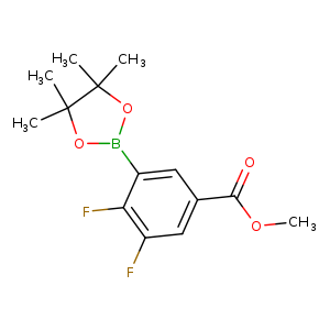 Benzoic acid, 3,4-difluoro-5-(4,4,5,5-tetramethyl-1,3,2-dioxaborolan-2-yl)-, methyl ester