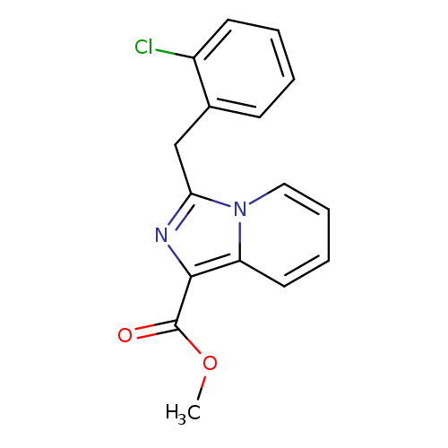 methyl 3-[(2-chlorophenyl)methyl]imidazo[1,5-a]pyridine-1-carboxylate