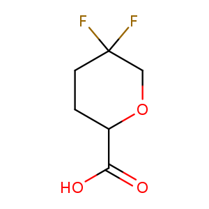 5,5-Difluorooxane-2-carboxylic acid