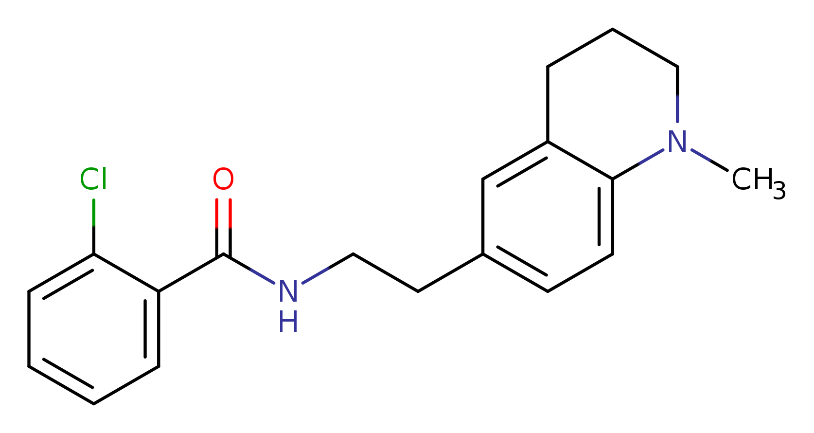 2-chloro-N-[2-(1-methyl-1,2,3,4-tetrahydroquinolin-6-yl)ethyl]benzamide