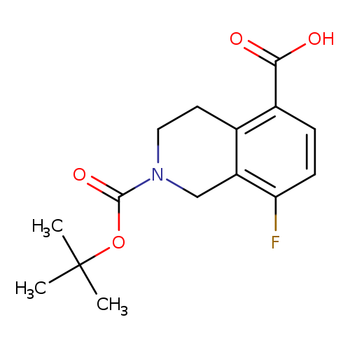 2-[(tert-butoxy)carbonyl]-8-fluoro-1,2,3,4-tetrahydroisoquinoline-5-carboxylic acid