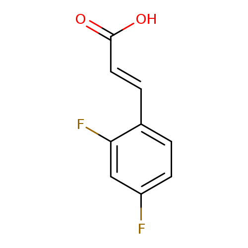 (E)-3-(2,4-Difluorophenyl)acrylic acid