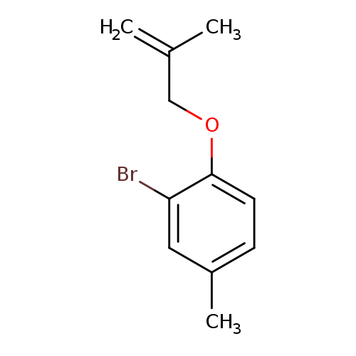 2-bromo-4-methyl-1-[(2-methylprop-2-en-1-yl)oxy]benzene