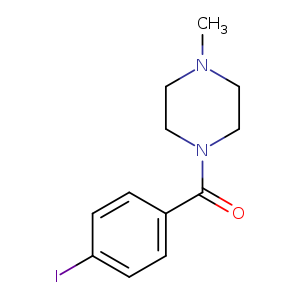 1-(4-iodobenzoyl)-4-methylpiperazine