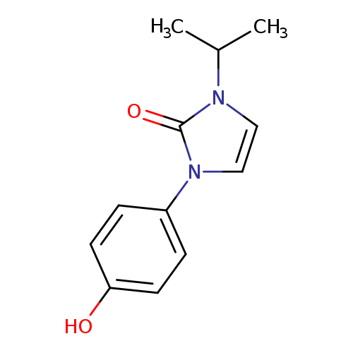 1-(4-hydroxyphenyl)-3-(propan-2-yl)-2,3-dihydro-1H-imidazol-2-one