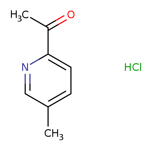 1-(5-methyl-2-pyridinyl)ethanone hydrochloride