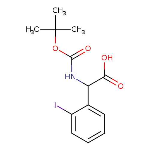 2-{[(tert-butoxy)carbonyl]amino}-2-(2-iodophenyl)acetic acid