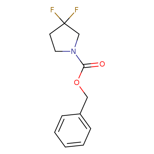 1-Pyrrolidinecarboxylic acid, 3,3-difluoro-, phenylmethyl ester