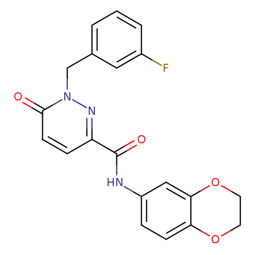 N-(2,3-dihydro-1,4-benzodioxin-6-yl)-1-[(3-fluorophenyl)methyl]-6-oxo-1,6-dihydropyridazine-3-carboxamide